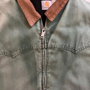 Carhartt green Santa Fe jacket